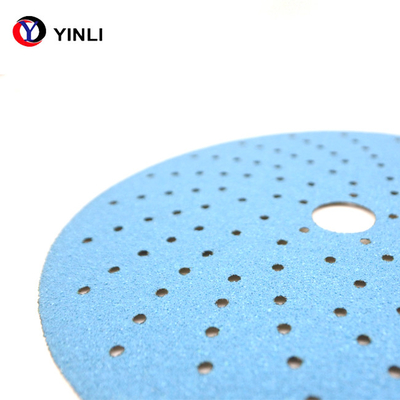 Foro a 6 pollici 60 Grit Sanding Disc della carta vetrata del ciclo e del gancio 17